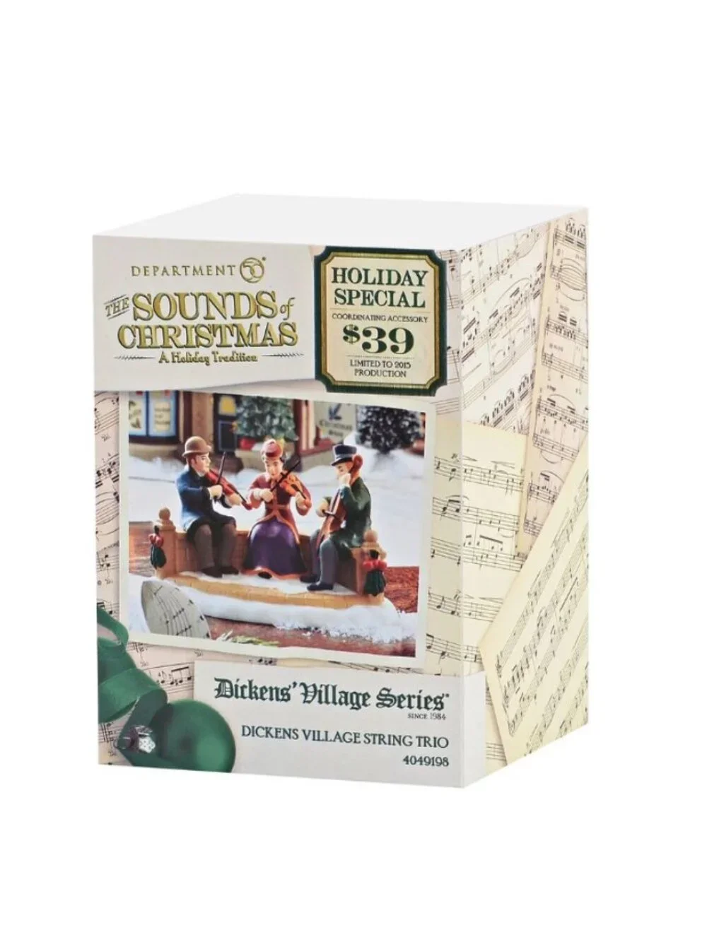Department 56 Dickens Village String Trio Accessory 4049198